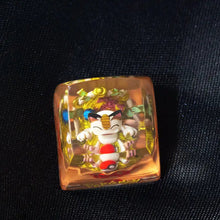 Anime Keycap Pokemon Snorlax Pikachu Gengar Single Handmade Cute Resin Custom Esc for Mechanical Keyboard Enthusiasts Keycaps