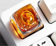Anime Keycap Pokemon Snorlax Pikachu Gengar Single Handmade Cute Resin Custom Esc for Mechanical Keyboard Enthusiasts Keycaps