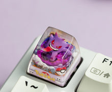 Anime Keycap Pokemon Snorlax Pikachu Gengar Single Handmade Cute Resin Custom Esc for Mechanical Keyboard Enthusiasts Keycaps