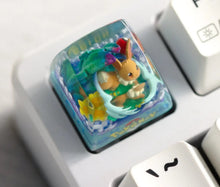 Anime Keycap Pokemon Snorlax Pikachu Gengar Single Handmade Cute Resin Custom Esc for Mechanical Keyboard Enthusiasts Keycaps